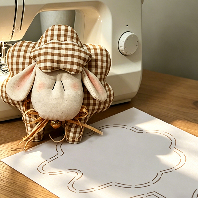 Sewing Necessities - YOMDID 1pc かわいい小さな羊ペンダントパッチワークキルティングテンプレート装飾縫製テンプレート耐久性のあるパッチワークツール PET テンプレート