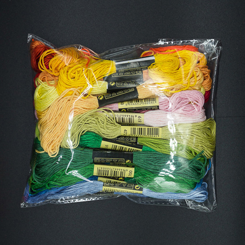 Sewing Necessities - C 24/100/50 マルチカラークロス糸 コットン縫い糸 刺繍糸 フロス糸キット