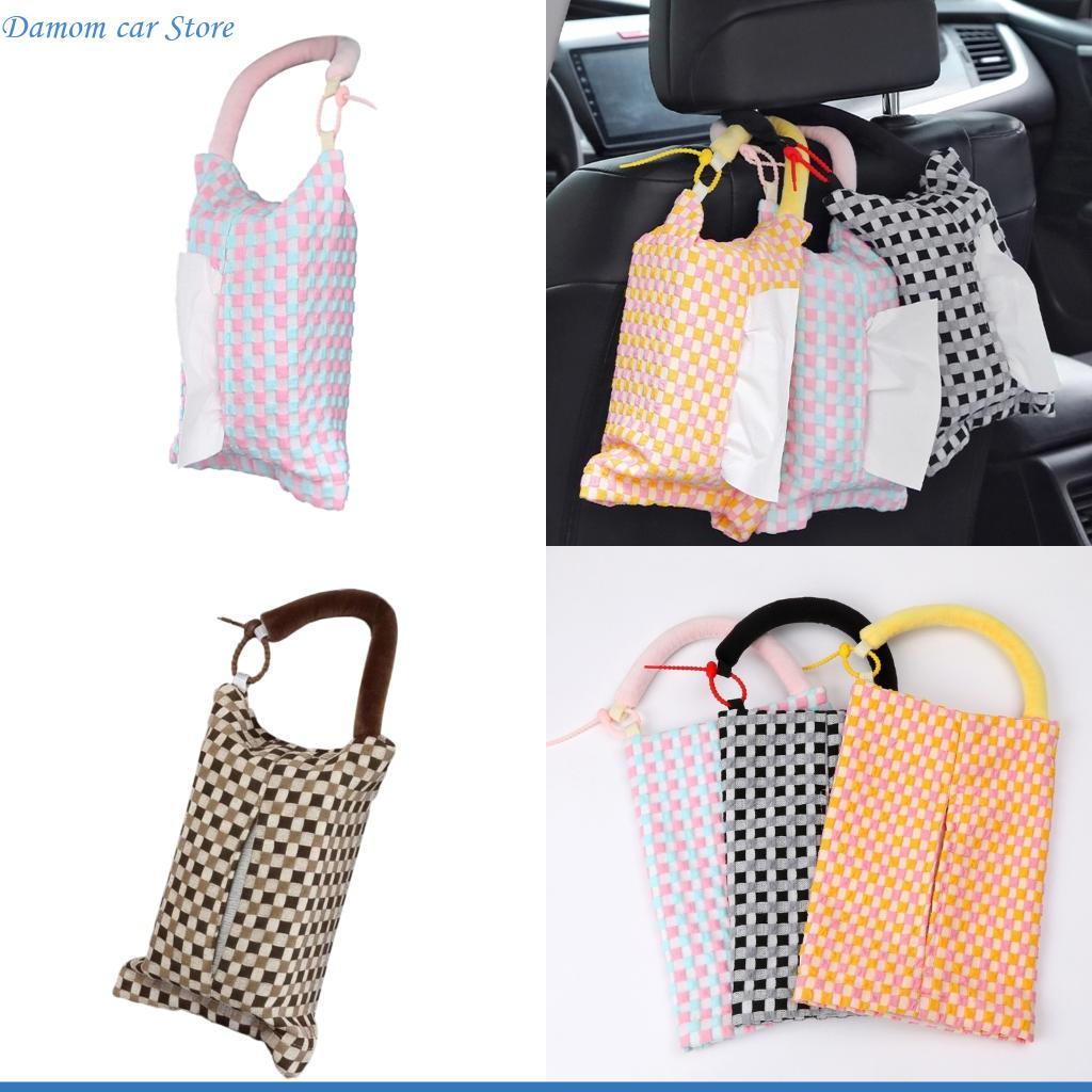 Pattern Tissue Paper - A2UC 自動後部座席軟組織ディスペンサー車のヘッドレストティッシュホルダーオーガナイザーボックス