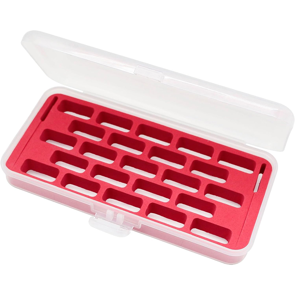 23 グリッド空のボビン収納ボックススポンジクリアジャンボボ - Bobbin Organizer Box のレビューと価格