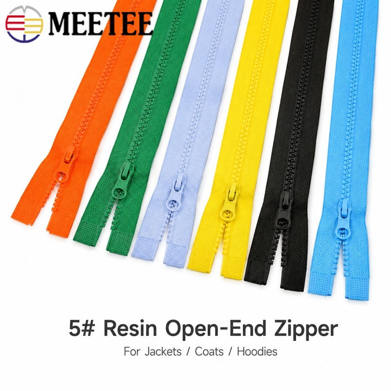 5個入り 40-120cm 5 #   樹脂製プラスチックジ - Sewing Front Zipper のレビューと価格