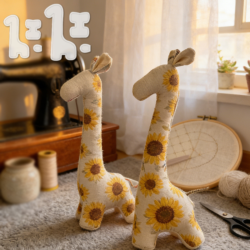 YOMDID キリン縫製テンプレート 6 個 DIY キリン - Sewing Necessities のレビューと価格