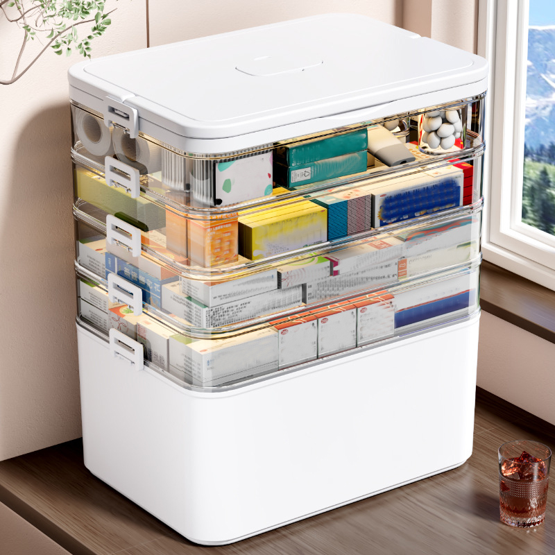 多機能多層収納ボックス、ハンドル付き、大/特大サイズ - 文 - Sewing Necessities のレビューと価格