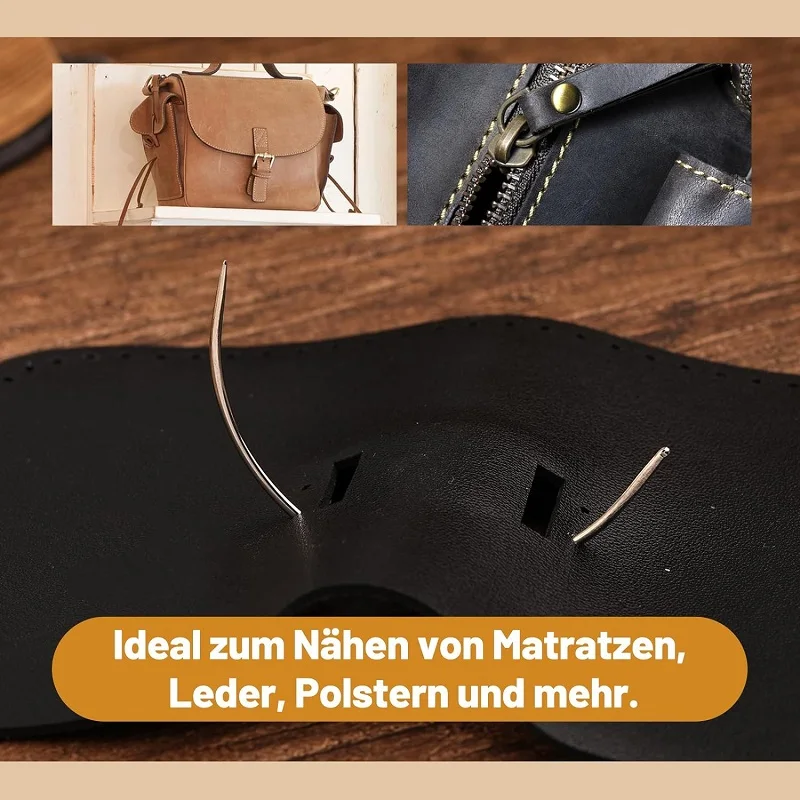 ヘビーデューティ手縫い針キット、レザーハンド、家庭用室内装飾 - Leather Needle Heavy のレビューと価格