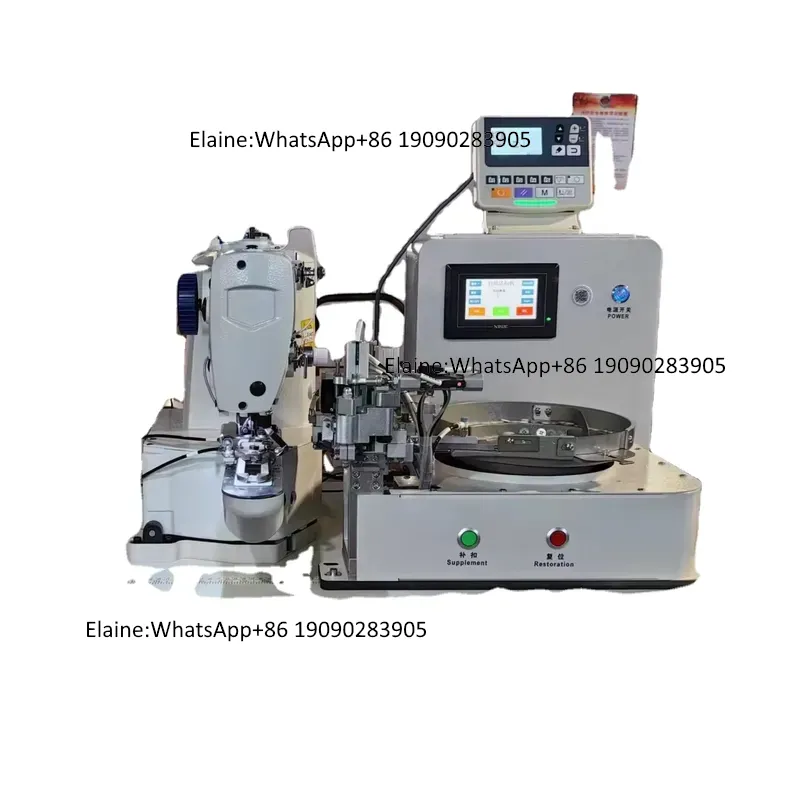 QK-1903D/958L自動送り装置付きボタン付け工業用ミ - Sewing Industry のレビューと価格