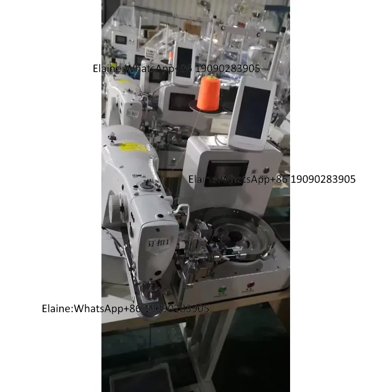 QK-1903D/958L自動送り装置付きボタン付け工業用ミ - Sewing Industry のレビューと価格