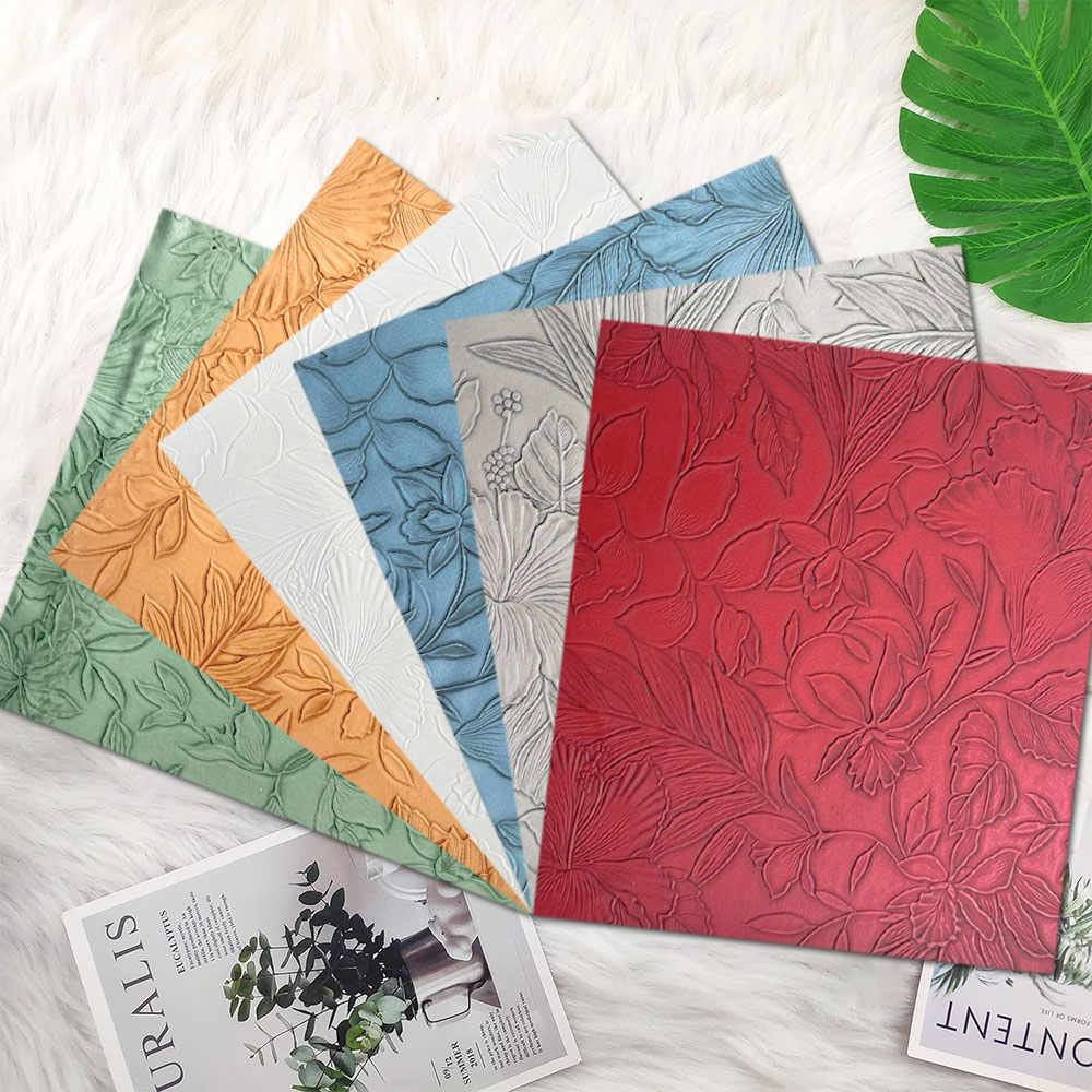 合成皮革のエンボス加工されたヴィンテージの花,バッグ,財布, - Vintage Sewing Textile のレビューと価格