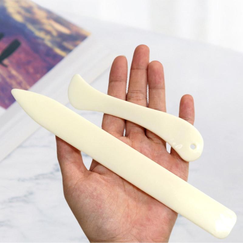 レザークラフトボーンフォルダー2個入り 手縫いツール スコア - Sewing Necessities のレビューと価格