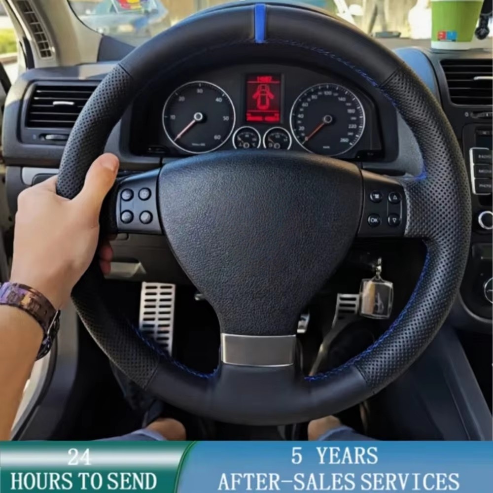 手縫い穴あきマイクロファイバーレザー Mk5 GTI VW  - Sewing Gt のレビューと価格
