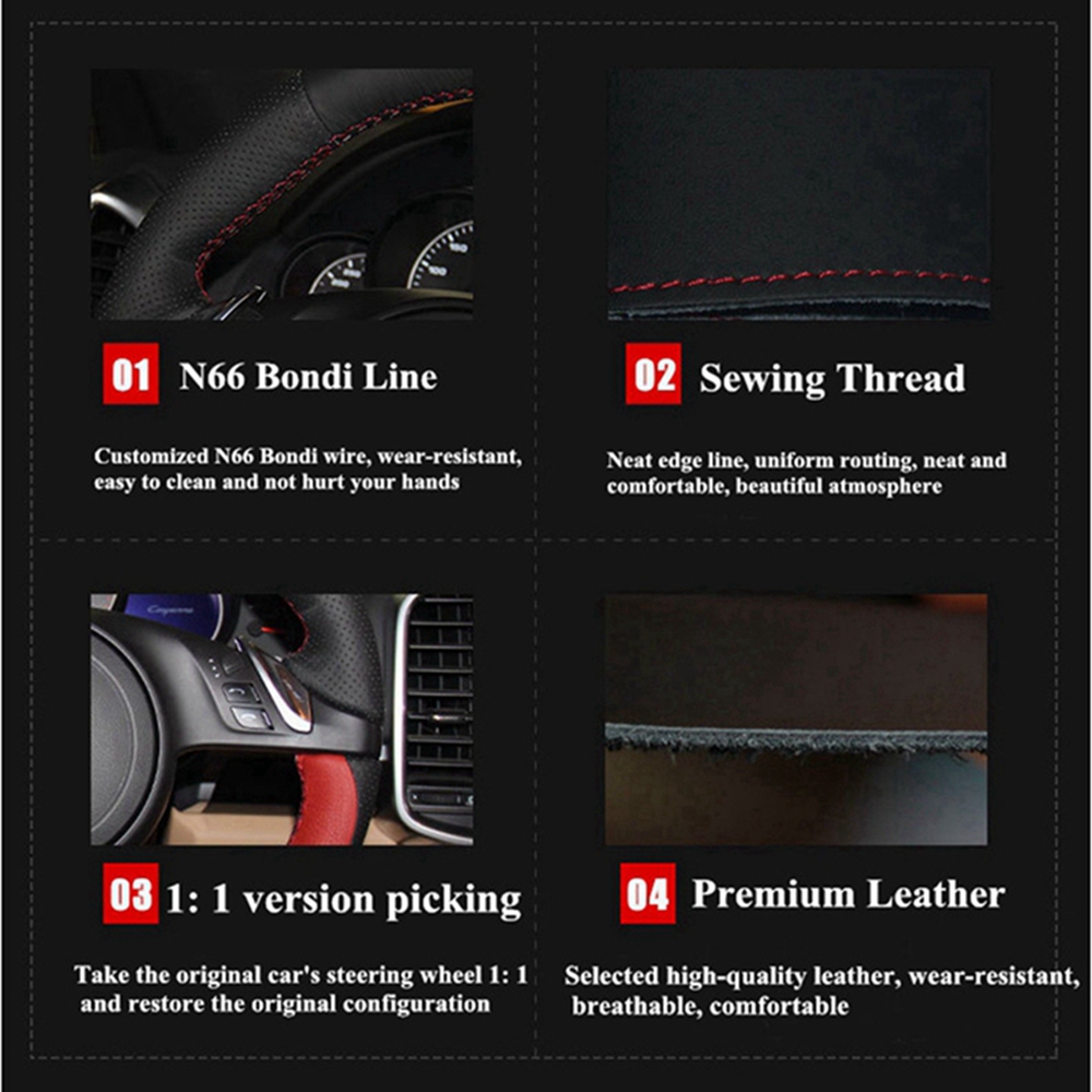 手縫い穴あきマイクロファイバーレザー Mk5 GTI VW  - Sewing Gt のレビューと価格
