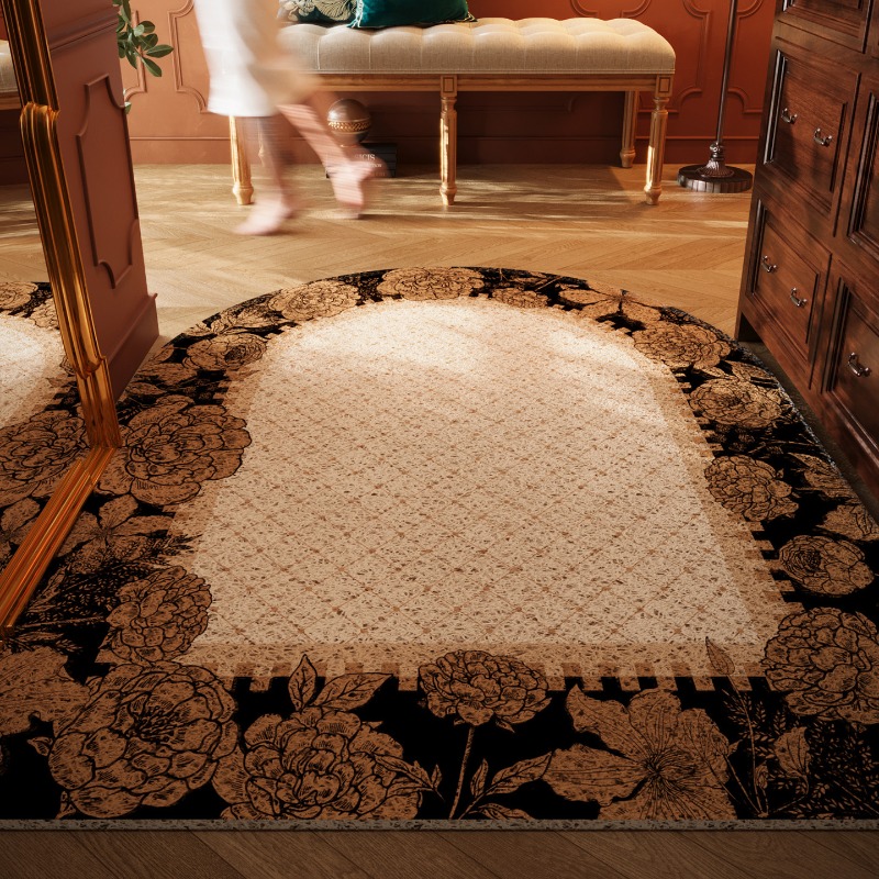 ドアマット 高級感のあるミッドセンチュリースタイルのアーチ型 - Century Textile & Sewing Supply Photos のレビューと価格