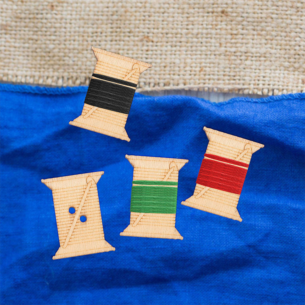 100個入り 木製刺繍糸ボビン 糸巻きカード 天然素朴な巻き - Bobbin Organizer Box のレビューと価格