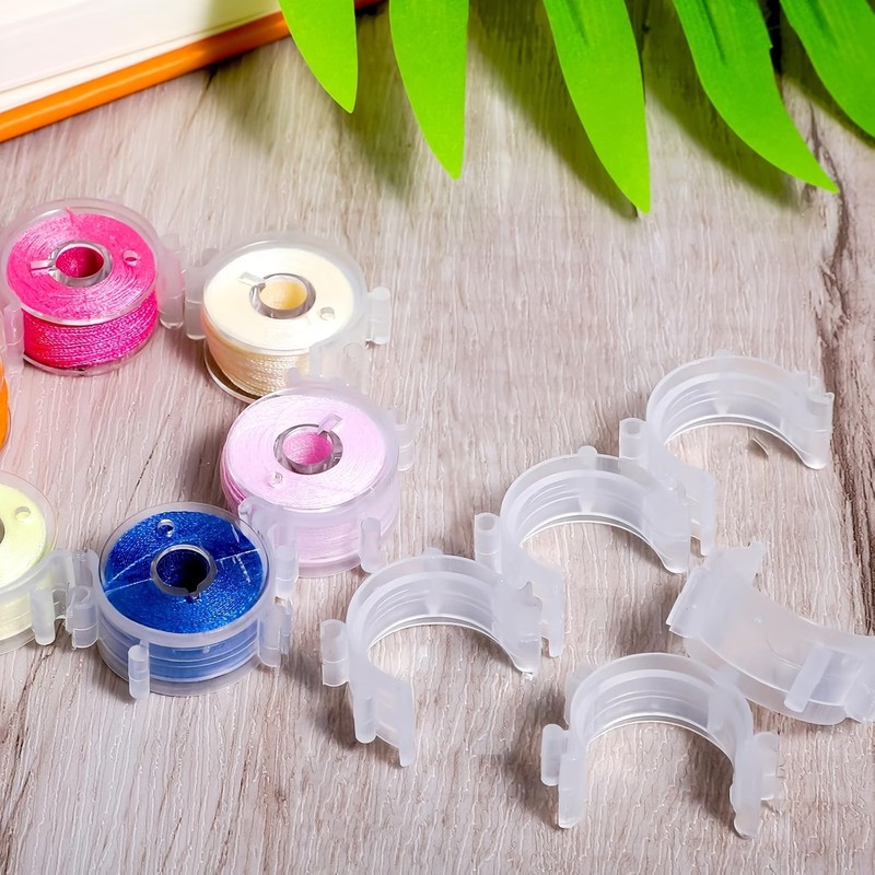 35個のボビンクリップ、ボビンの巻き戻りを防止、ミシン用糸整 - Sewing Expert のレビューと価格