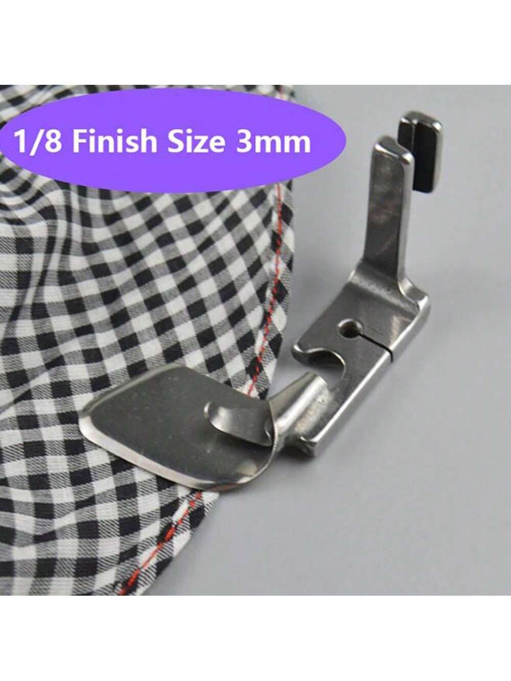 1個入り 工業用ミシン 曲線ヘミングフット 1/8インチ、3 - Sewing Expert のレビューと価格