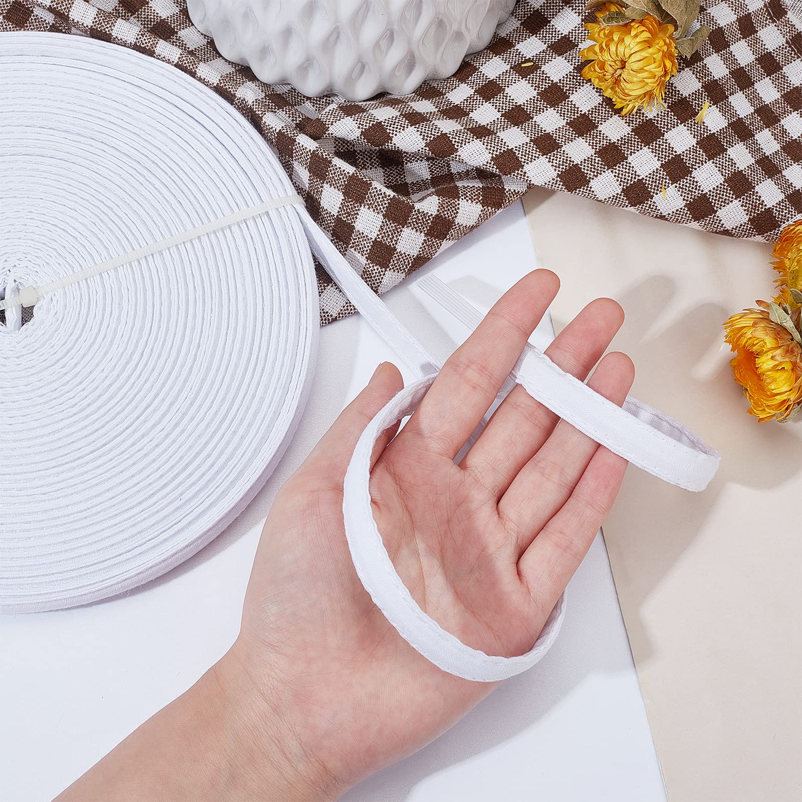 15mmコットンカバーポリエステルコルセットボーン 50ヤー - Sewing Garment のレビューと価格