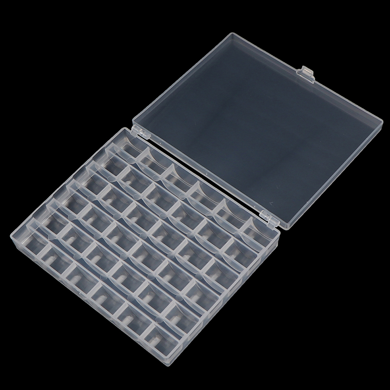 1pc 36 スプール空のボビン収納ボックス縫製アクセサリー - Bobbin Organizer Box のレビューと価格