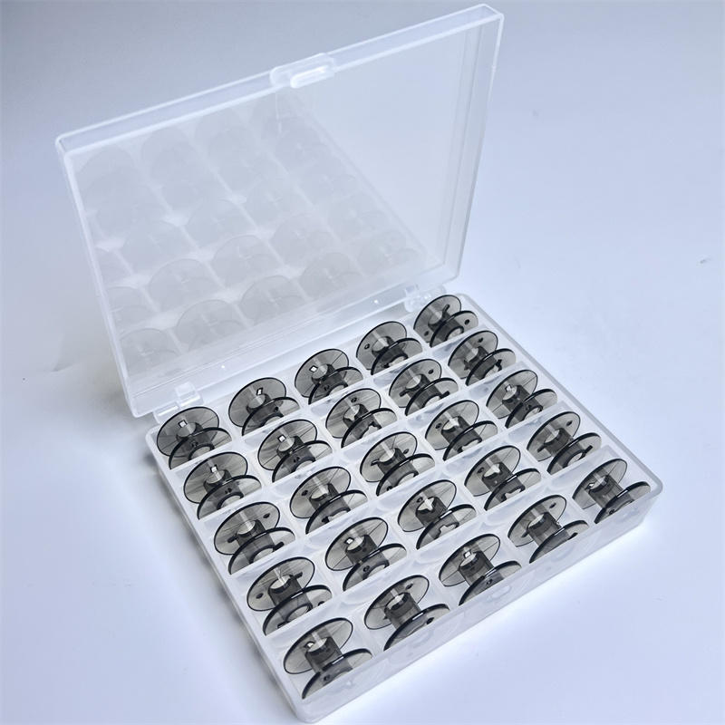 25グリッドクリア空ボビン収納ボックスまたは25個の縫製ボビ - Bobbin Organizer Box のレビューと価格