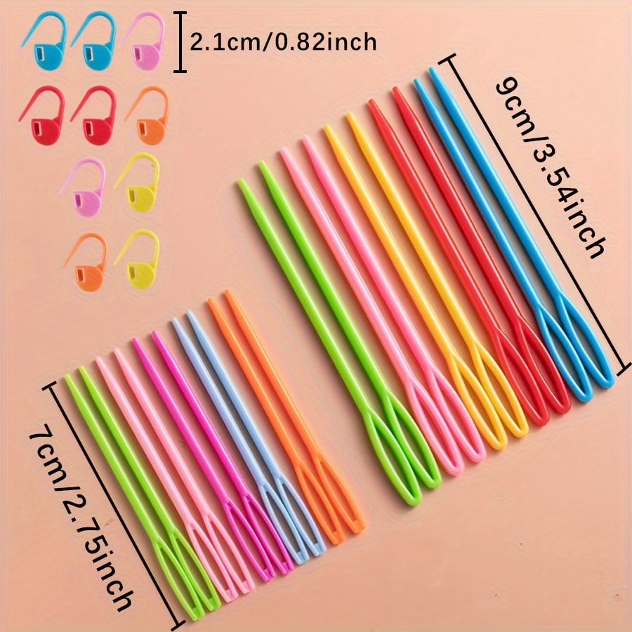 30本編み針セットには、10-9cmの針、10-7cmの針、 - Sewing Necessities のレビューと価格