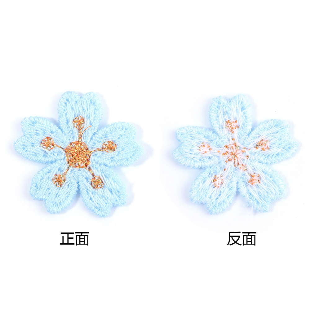 20 ピース/ロットカラフルな 2.4 センチメートル刺繍花 - Sewing Necessities のレビューと価格