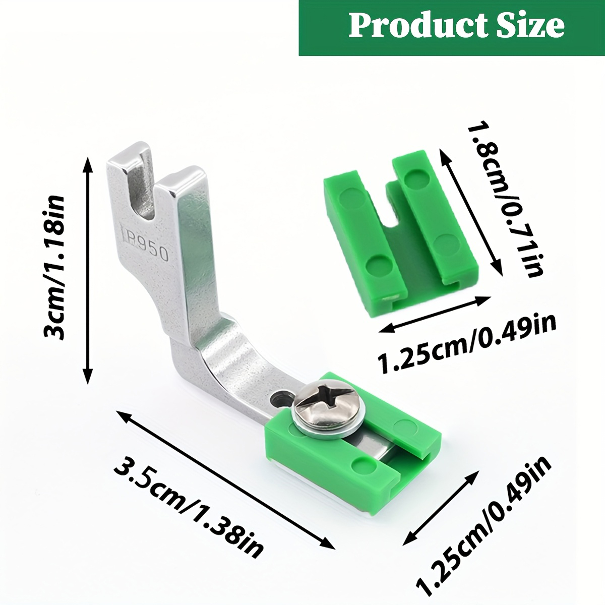 P950 調整可能な縫い付け用フリル押さえ金具、ロックステッ - Sewing Expert のレビューと価格